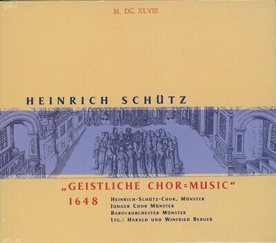 Geistliche Chorwerke Schütz | Doppel-CD