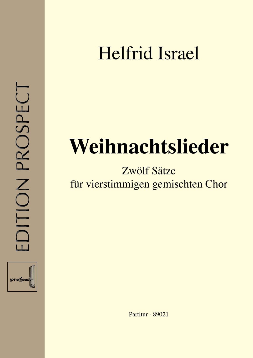 arr. Helfrid Israel: Weihnachtslieder | Chor SATB | Partitur | PDF