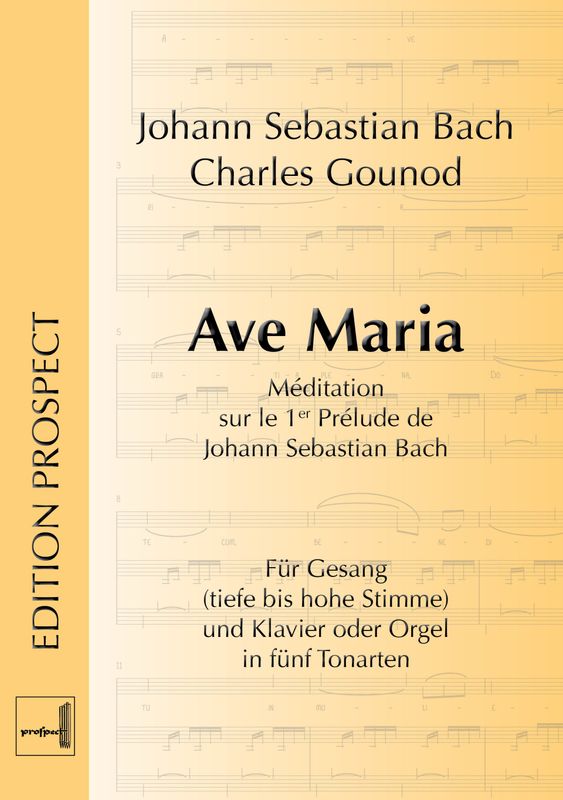 Charles Gounod: Ave Maria in fünf Tonarten | Gesang und Klavier oder Orgel | Partitur | PDF Charles Gounod: Ave Maria in fünf Tonarten | Gesang und Klavier oder Orgel | Partitur | PDF