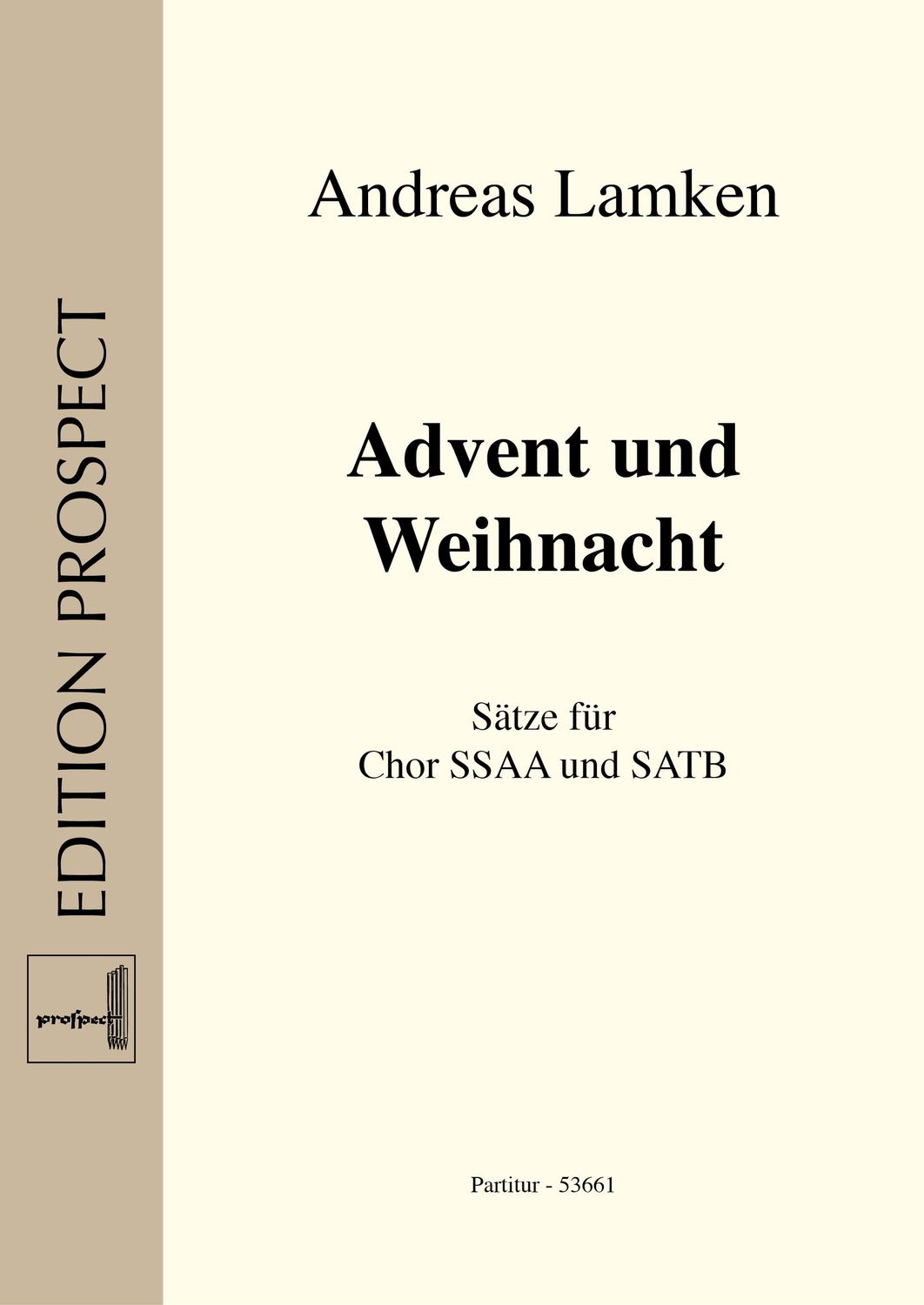 arr. Andreas Lamken: Advent und Weihnacht | Chor | Partitur | PDF