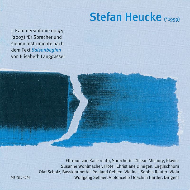 Stefan Heucke: I. Kammersinfonie op. 44 | CD Stefan Heucke: I. Kammersinfonie op. 44 | CD