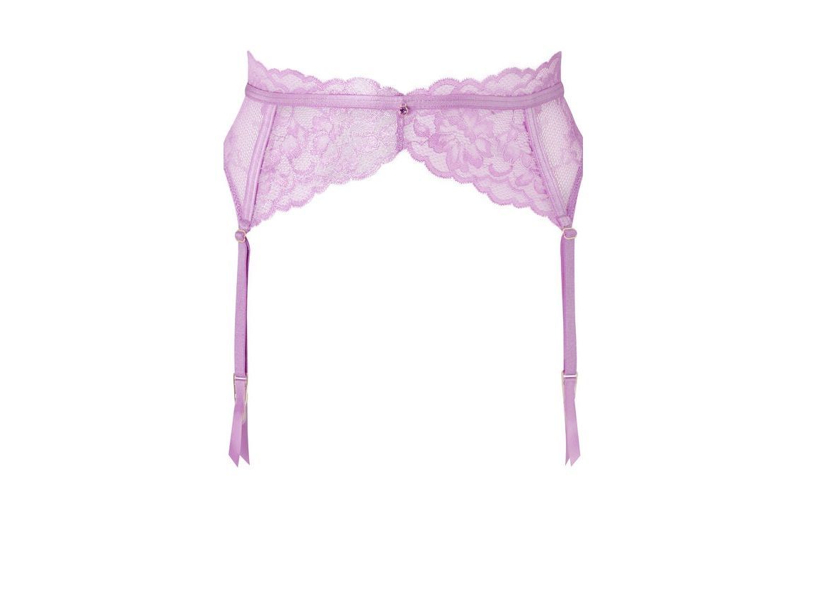 Lilac suspender Belt Garter Belt UK Medium 12-14 NEW