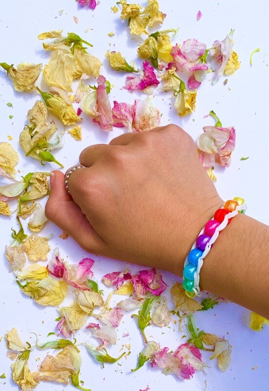 Beaded Loom Band Bracelets