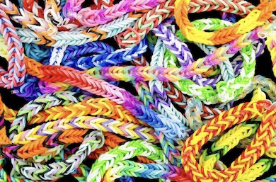 Fishtail Loom Band Bracelets 