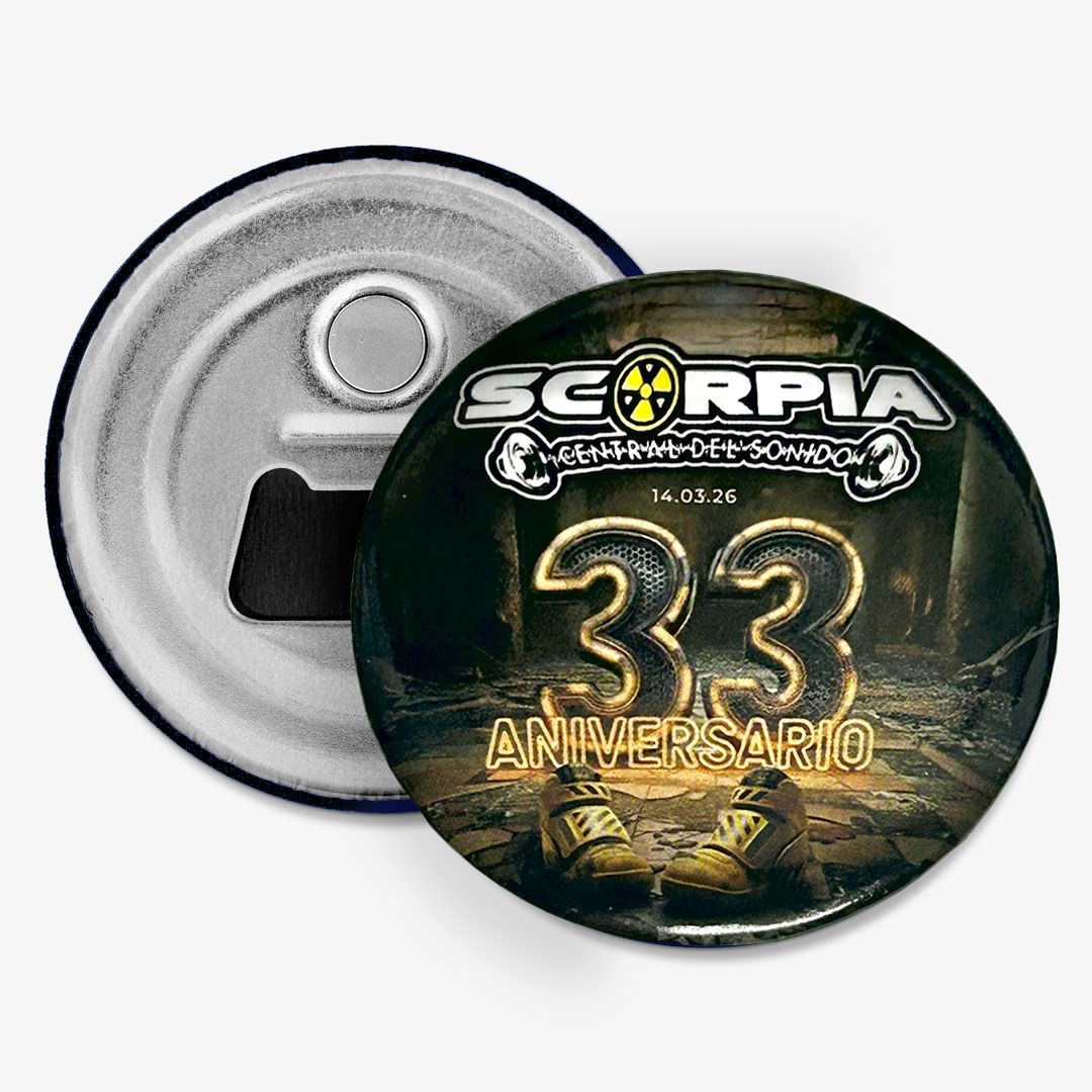 ABREBOTELLAS MAGNETICO / 33 ANIVERSARIO