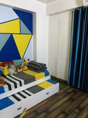 COMPLETE RESIDENTIAL INTERIOR, BEDROOM, KIDS ROOM AND WORKSTOTION