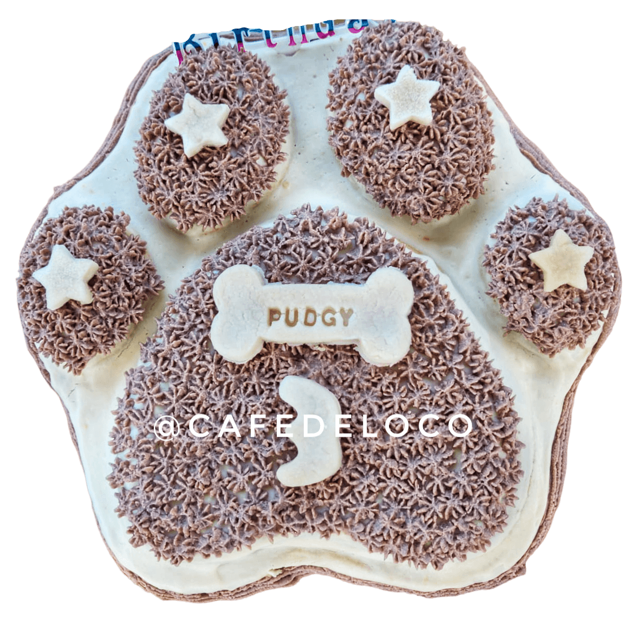 Paw pet cake