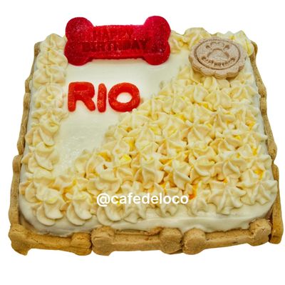 Square  icing decoration - Pet Cake