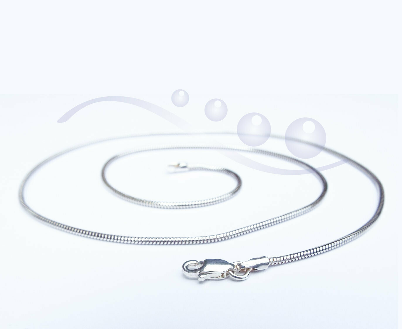 Sterling Silver Snake Chain Upgrade or Extra - ADD-ON Item Only