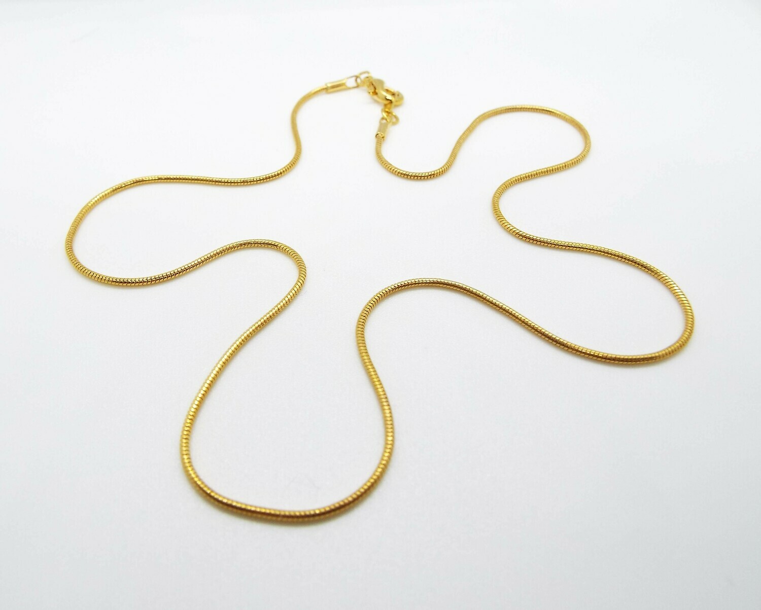 Gold-Plated Snake Chain Upgrade or Extra - ADD-ON Item Only