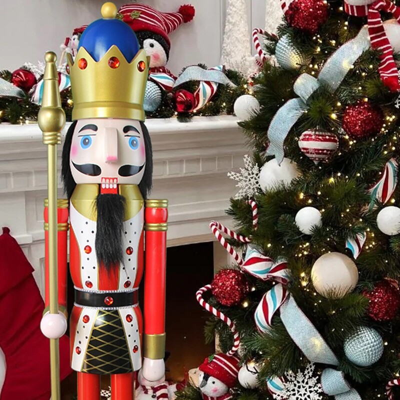 Red and White Nutcracker King K11