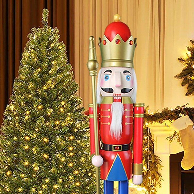 Red and Blue Nutcracker King K08