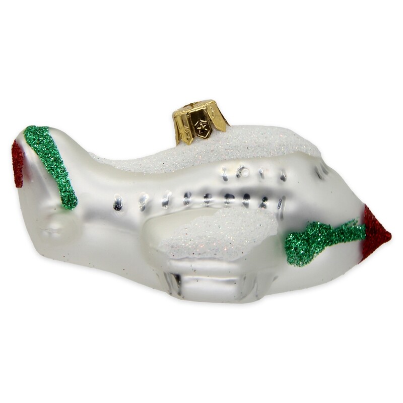 CDL Christmas Passenger Plane Ornament F02