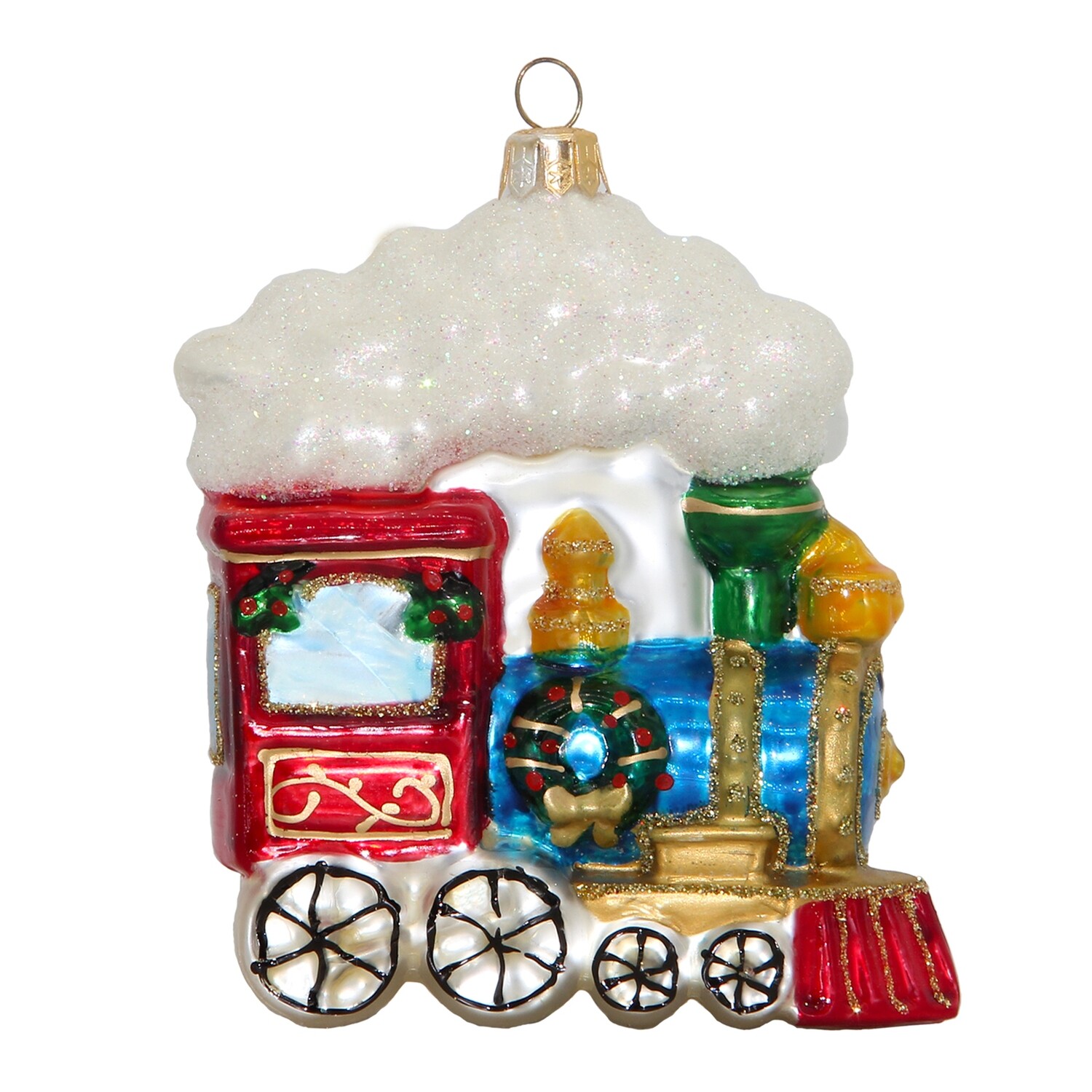 CDL Vintage Steam Train Christmas Ornament F86