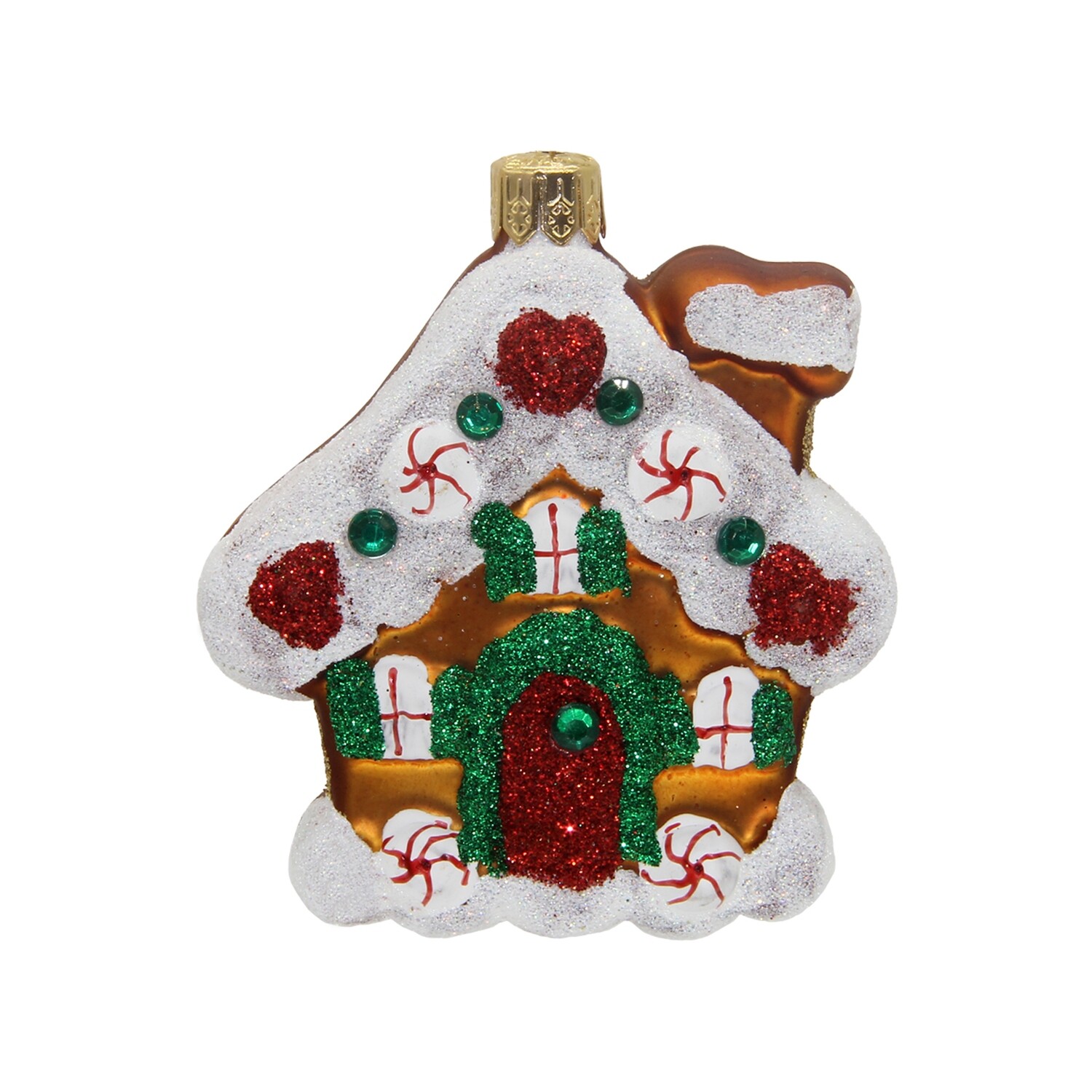 CDL Christmas Glass Blown Gingerbread Ornaments G27