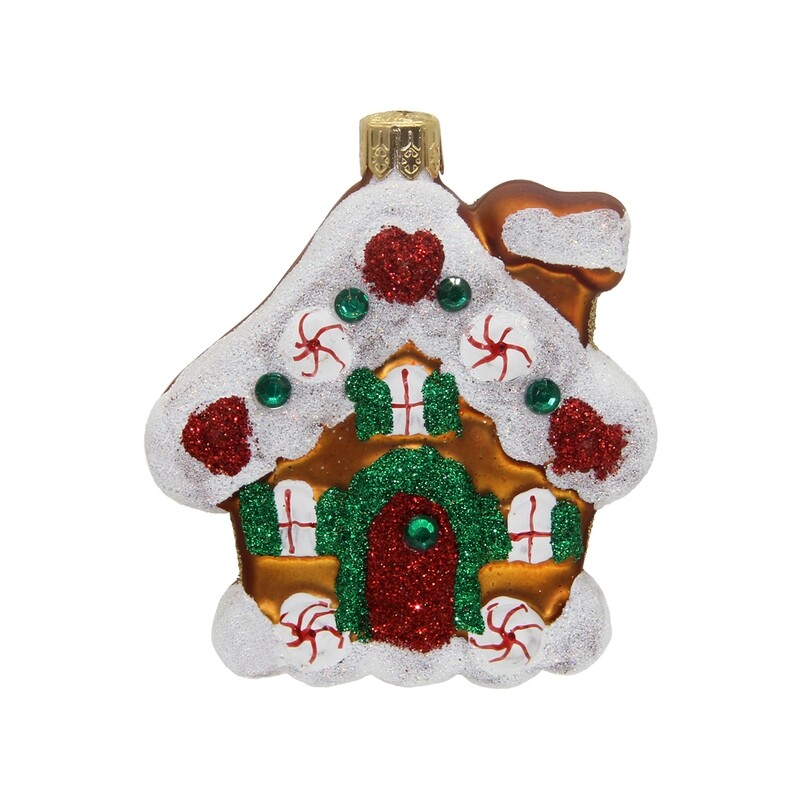 CDL Christmas Glass Blown Gingerbread Ornaments G27