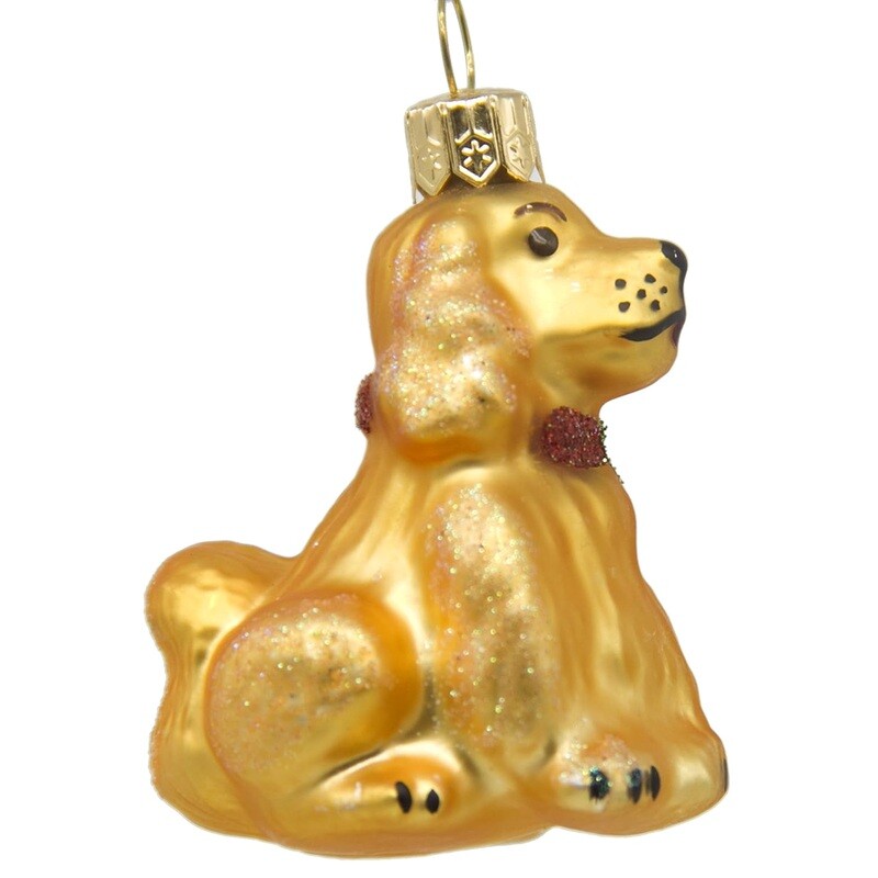 CDL Dog Animal Cocker Spaniel Ornaments for Christmas Tree G03