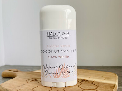 Natural Deodorant - Coconut Vanilla
