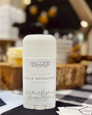 Natural Deodorant - Sage Bergamot