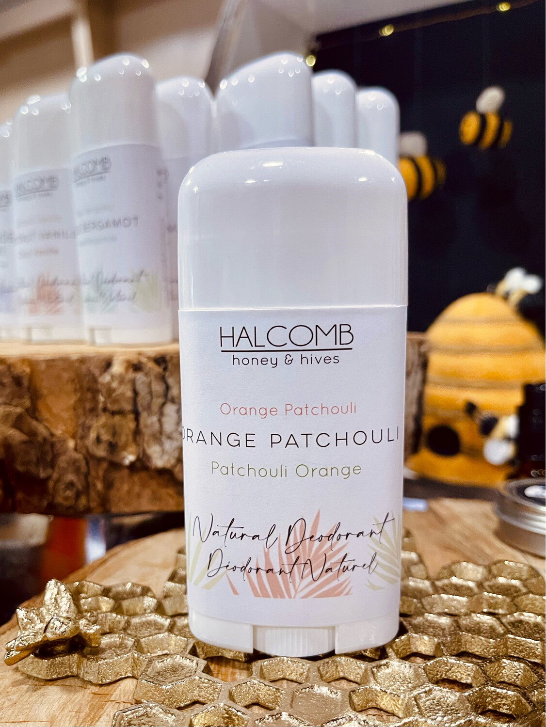 Natural Deodorant - Orange Patchouli