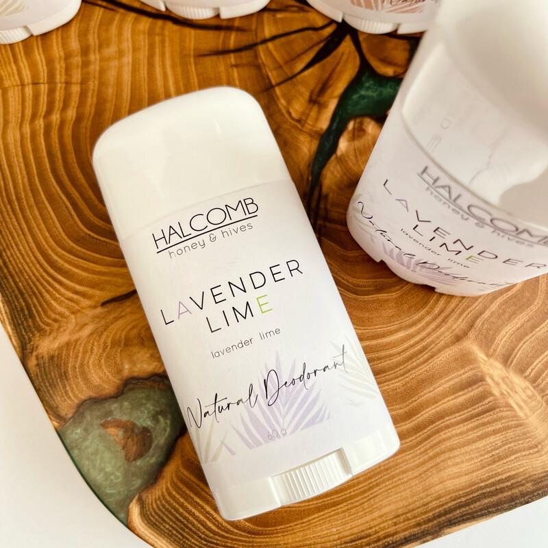 Natural Deodorant - Lavender Lime