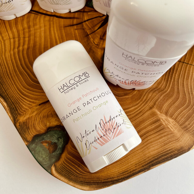 Natural Deodorant - Orange Patchouli