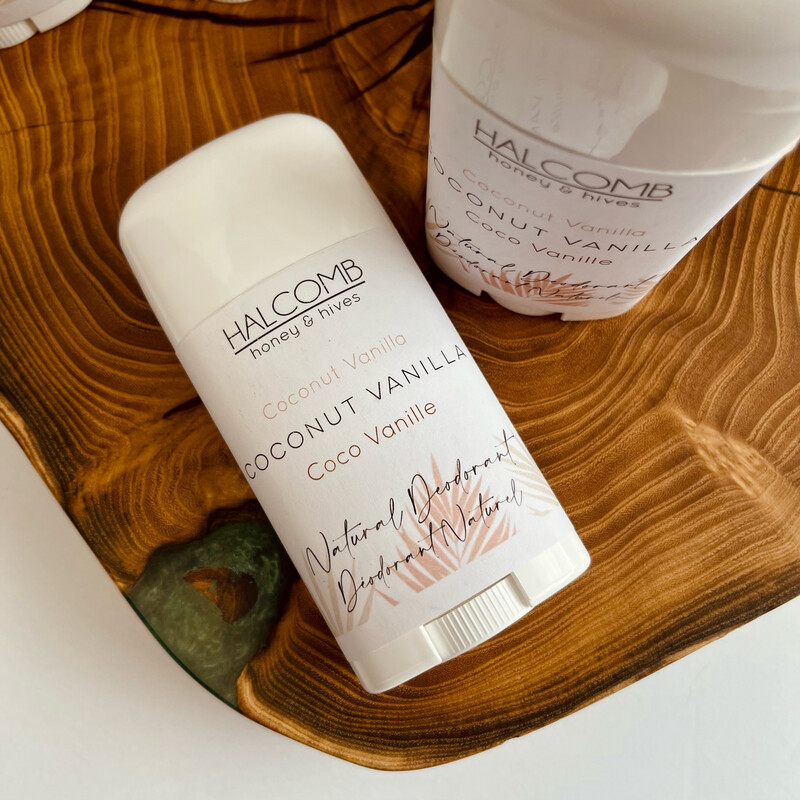 Natural Deodorant - Coconut Vanilla