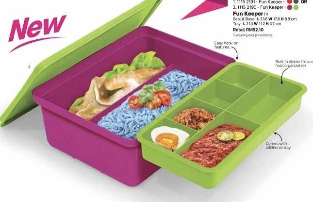 Fun Keeper Tupperware
