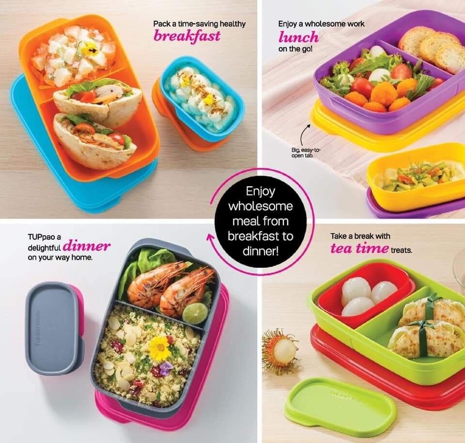 MyFoodie buddy tupperware - Set Of 4