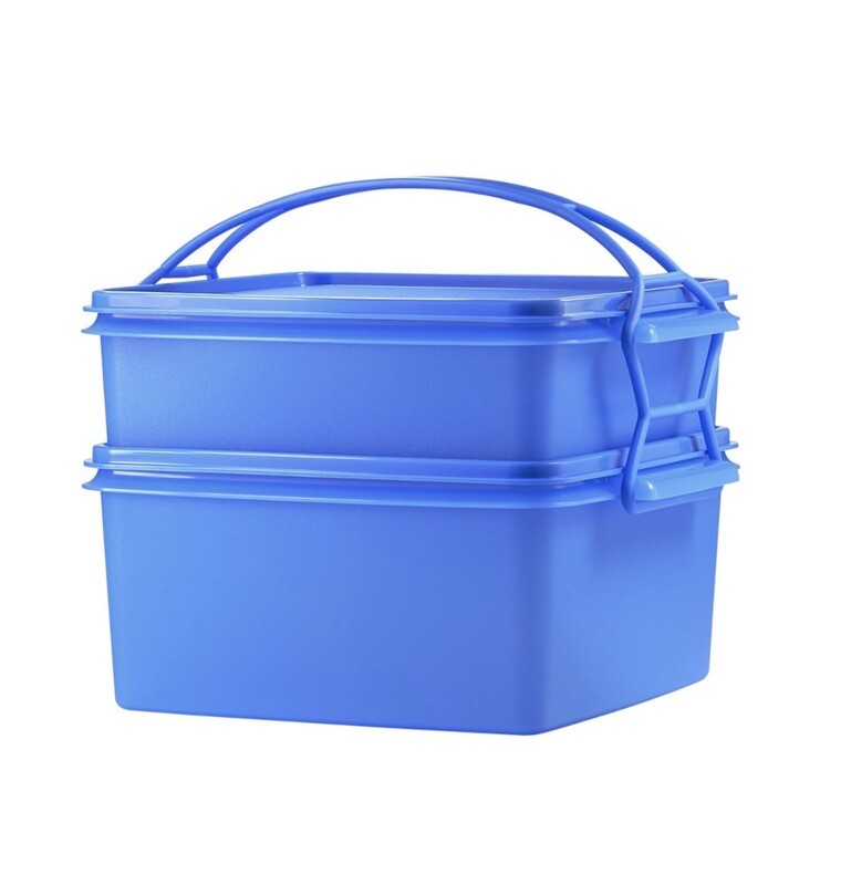 Jumbo Goodie Box With Carolier Blue