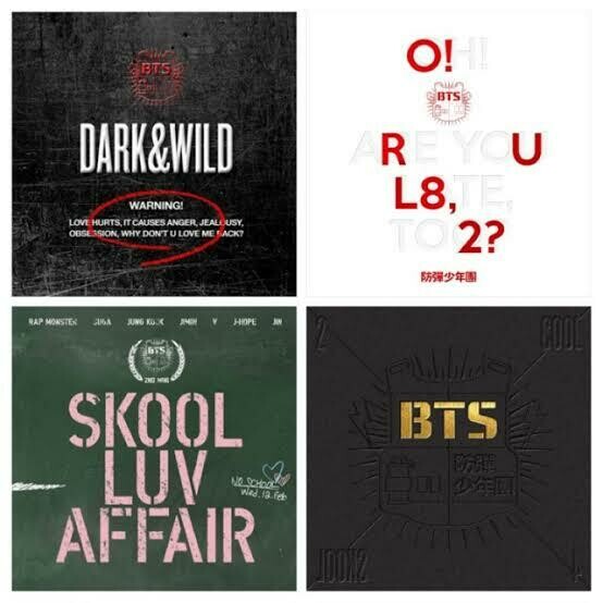 BTS Albums and DVDS