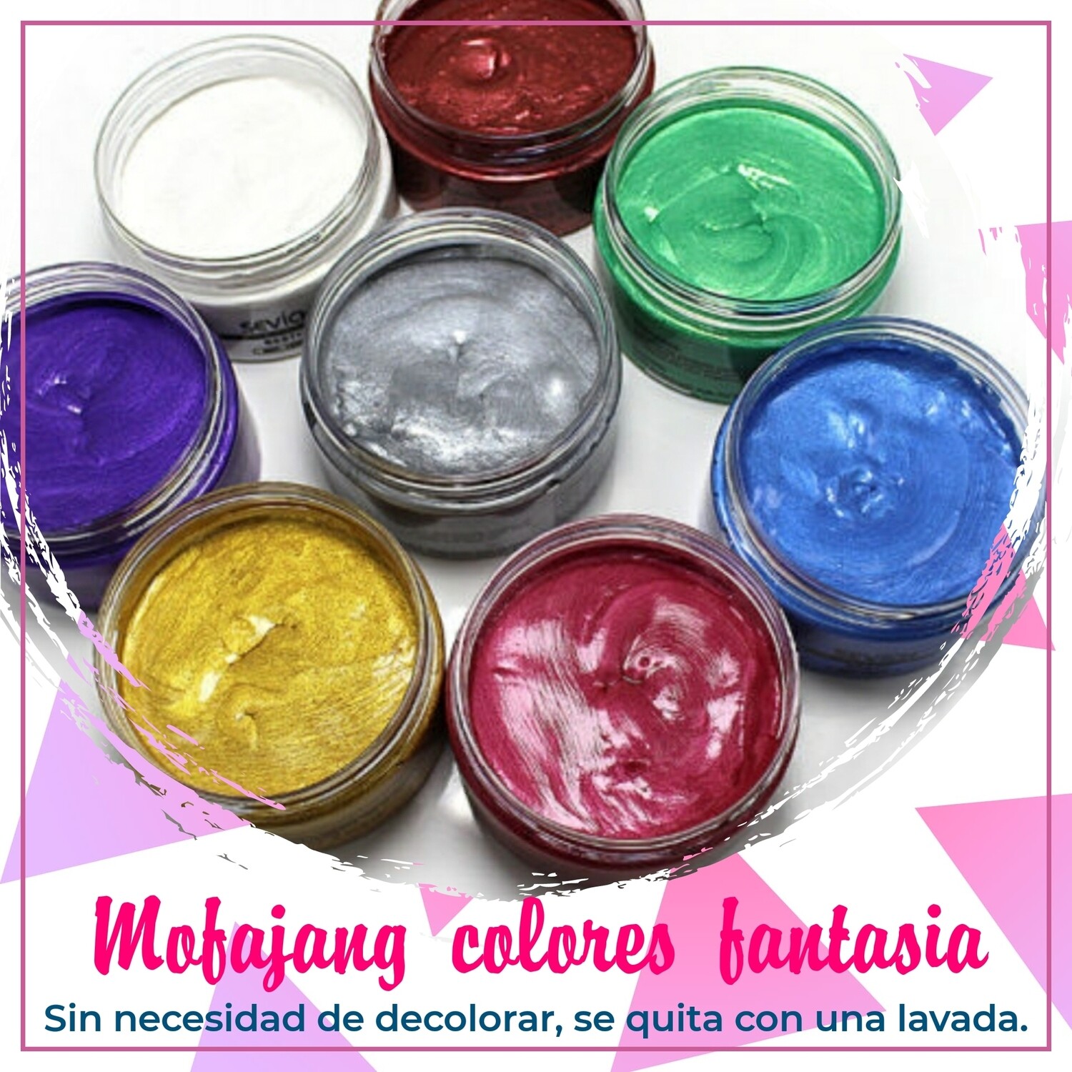 Mofajang colores fantasía