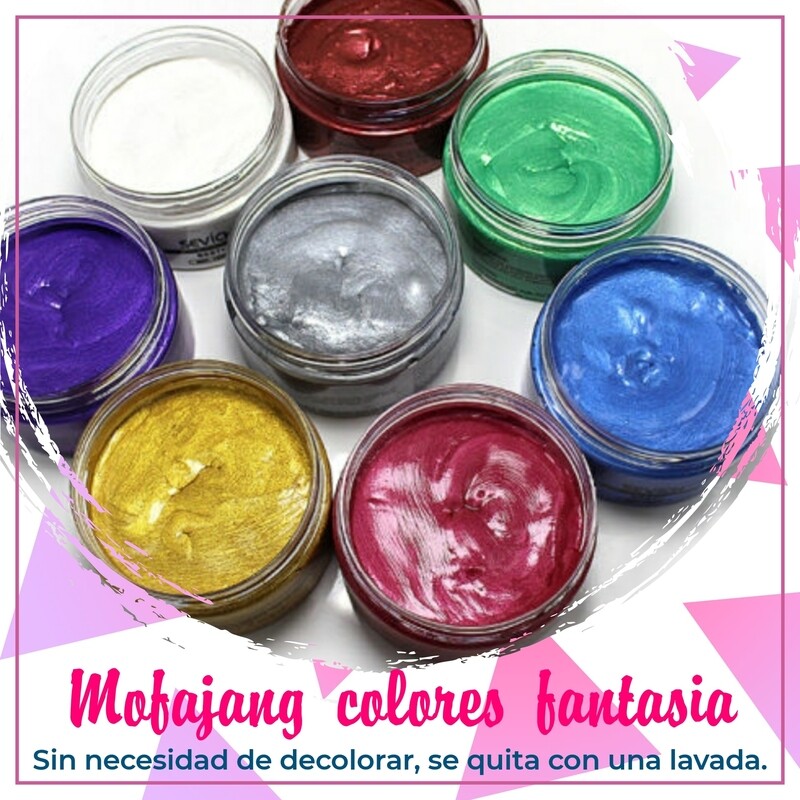 Mofajang colores fantasía