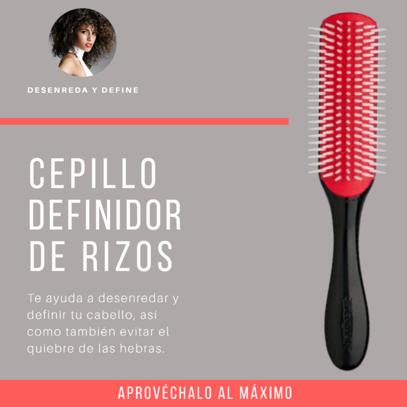 Cepillo definidor de rizos