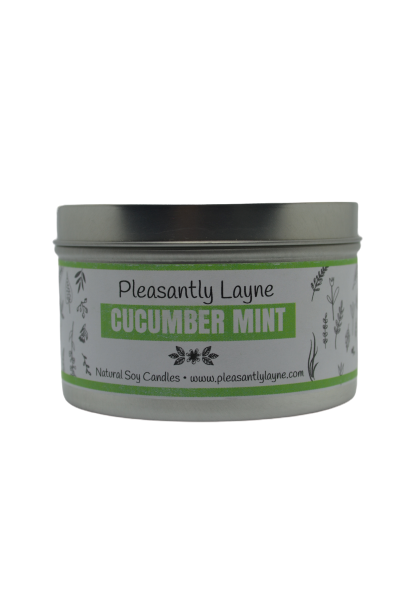 Pleasantly Layne Tin Candle