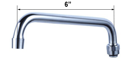 Grifo Recto 6"