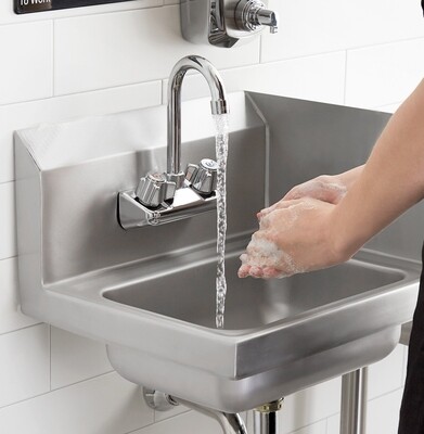 Llave Mezcladora a Muro 4".