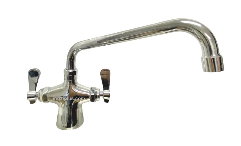 Grifo Monomando a Piso Grifo 10&quot;, Agua Fria y Caliente