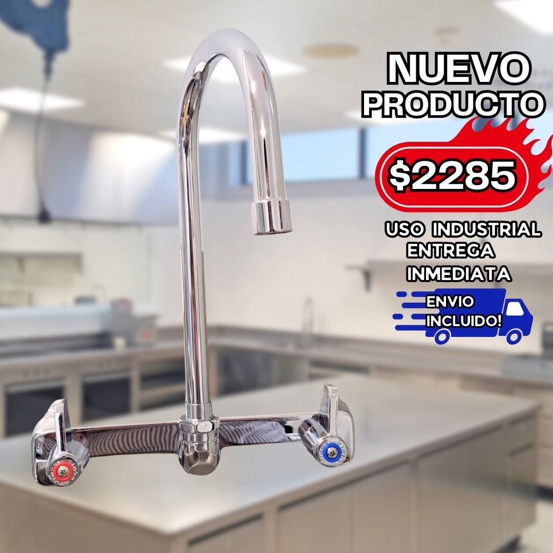 Llave mezcladora cuello de ganso hotsell
