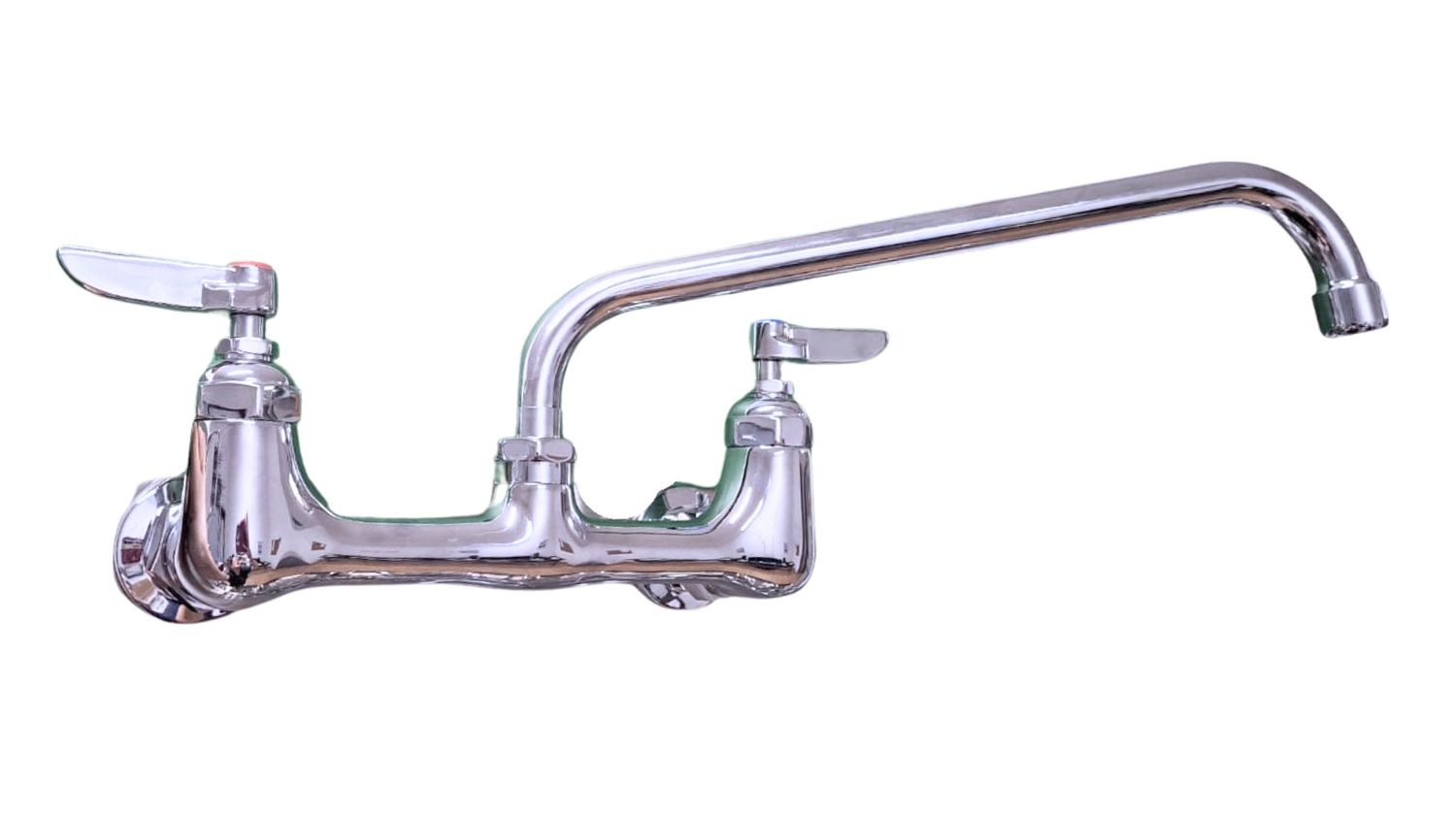 Mezcladora Uso Industrial Para montar en Respaldo con Grifo de 12&quot;