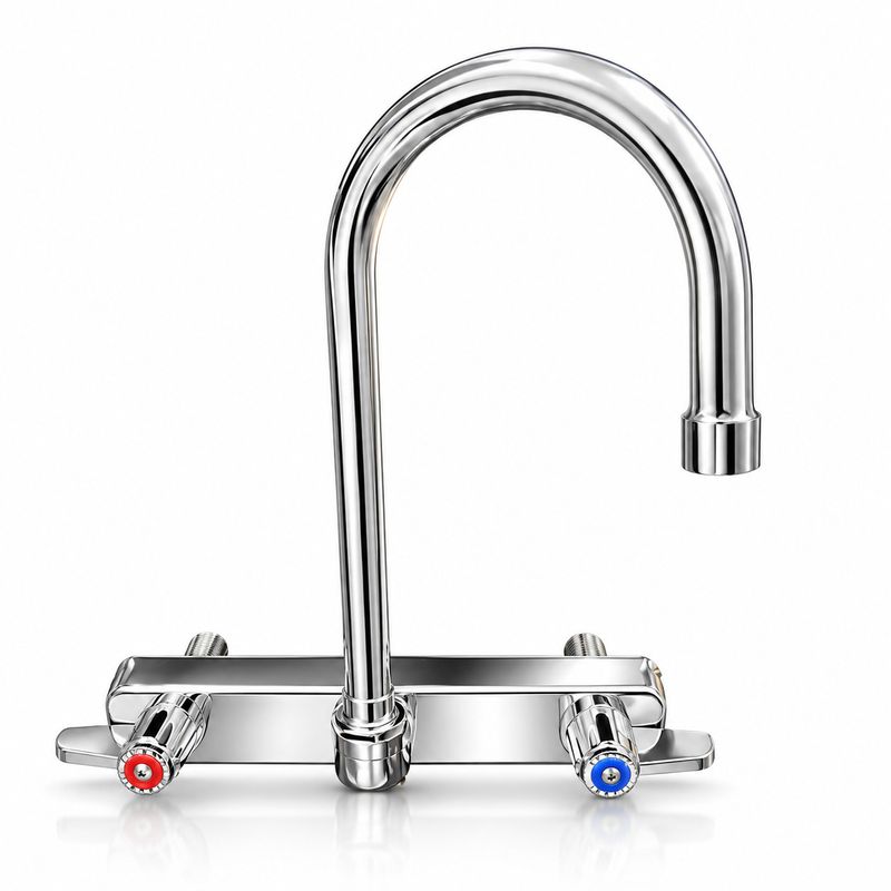 Mezcladora Uso Industrial Para montar en Respaldo con Cuello de Ganso.