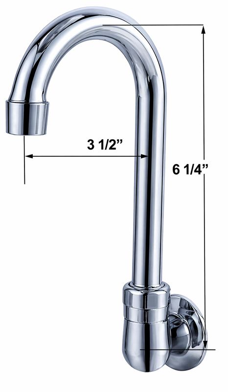 Grifo Chico Especial para Válvulas para Montar en Respaldo.
