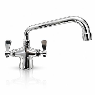 Grifo Monomando a Piso Grifo 10", Agua Fria y Caliente