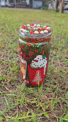 SNOW GLOBE TUMBLER
