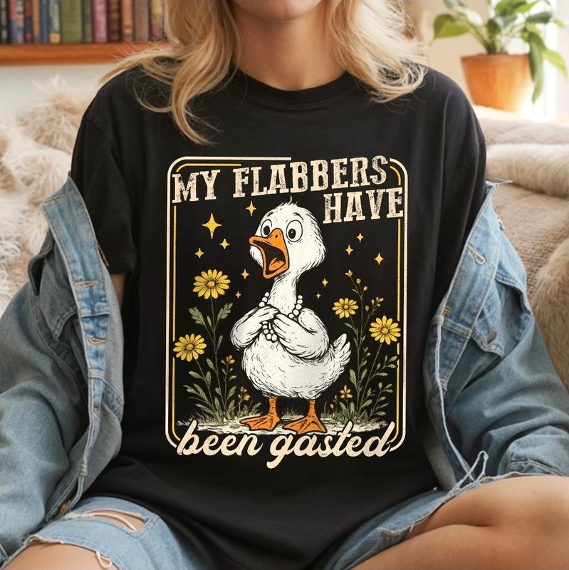 Flabbergasted goose