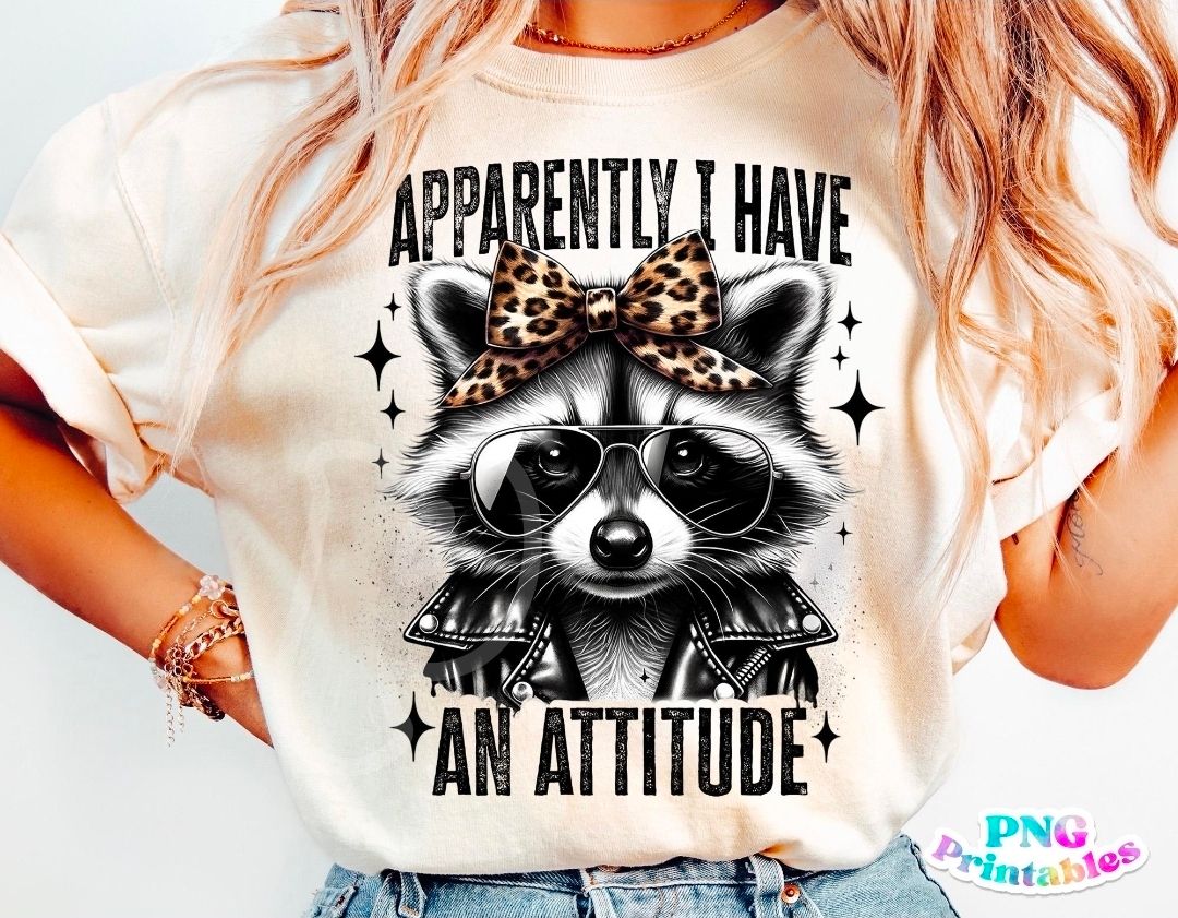 Attitude racoon Attitude racoon