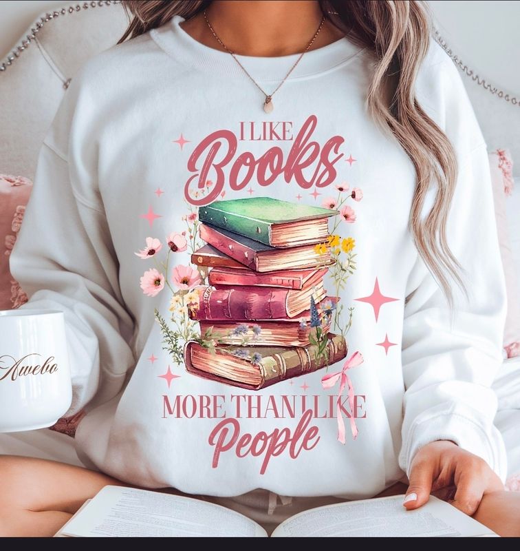 I like books more than people