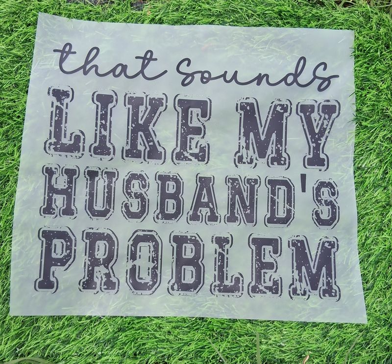 My husband's problem