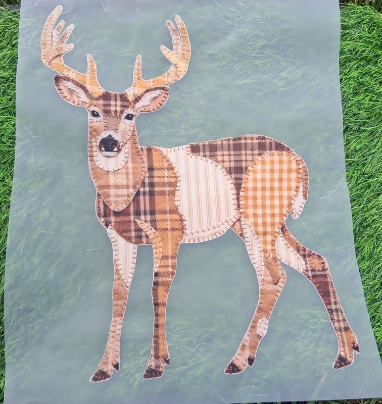 Patch work deer