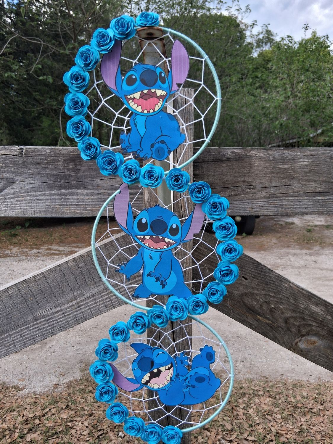 Stitch dream catcher
